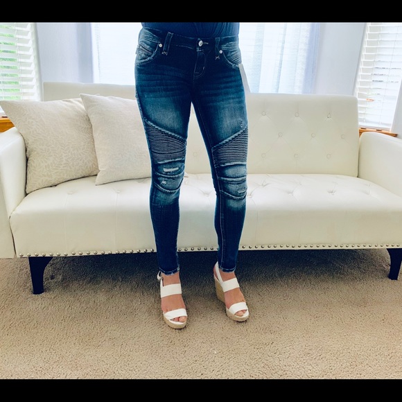 Rock Revival Denim - NWT Rock Revival Moto Skinny Jeans Made Vietnam